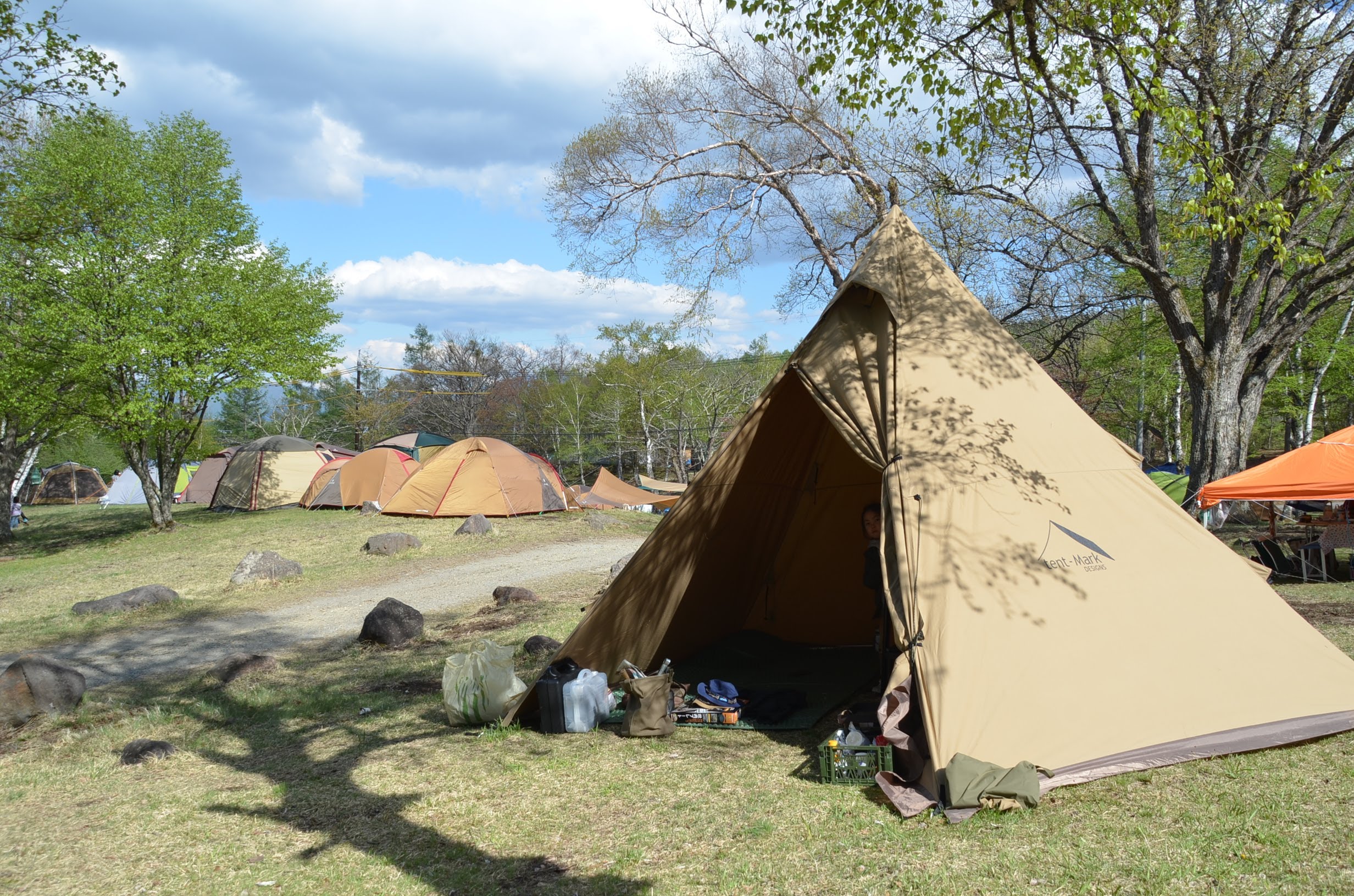 外遊び生活向上キャンプブログ 八千穂高原駒出池キャンプ場の画像
