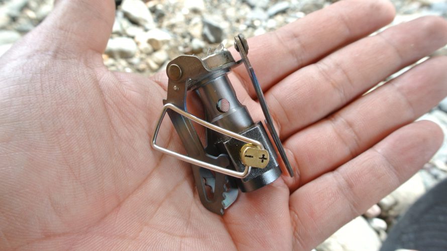 重量25g!中国の超軽量ガスストーブは如何に。