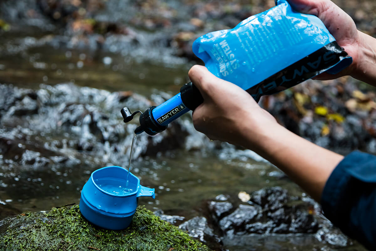 野営キャンプの必需品 浄水器持ってますか？